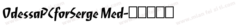 OdessaPCforSerge Med字体转换